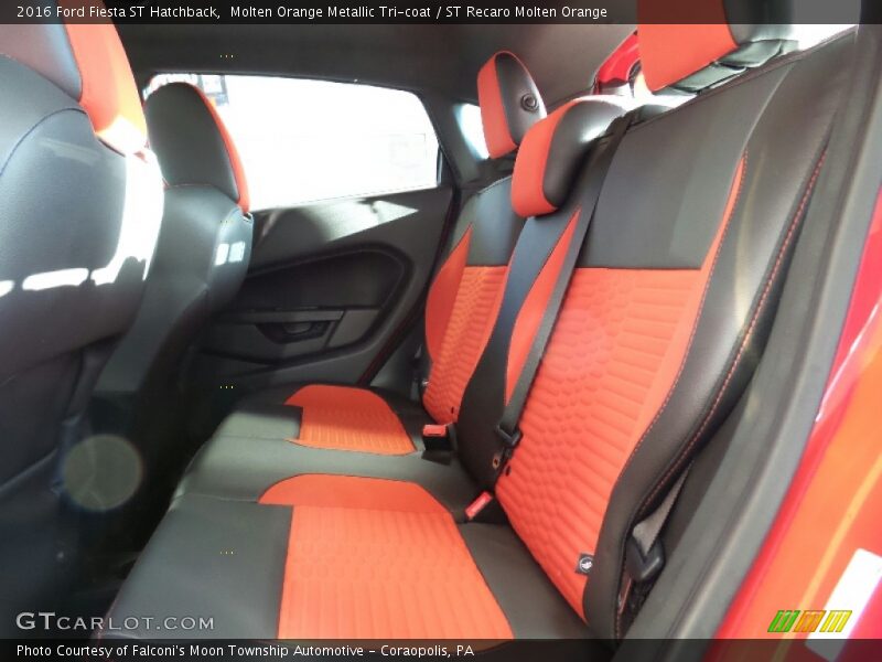 Rear Seat of 2016 Fiesta ST Hatchback