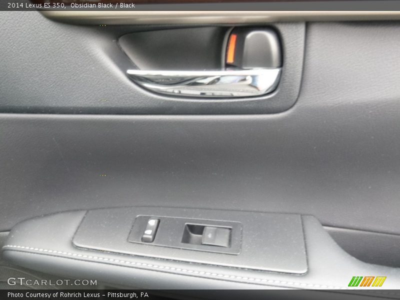 Obsidian Black / Black 2014 Lexus ES 350