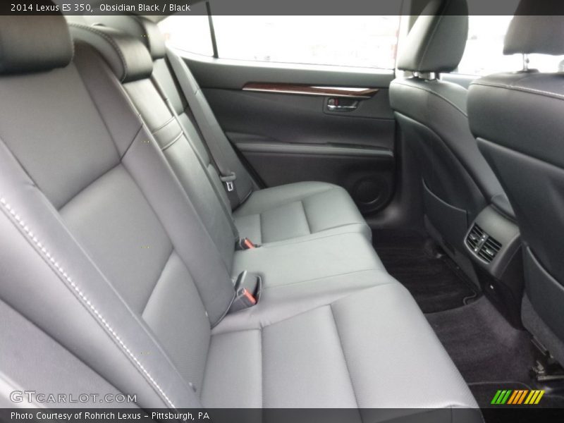 Obsidian Black / Black 2014 Lexus ES 350