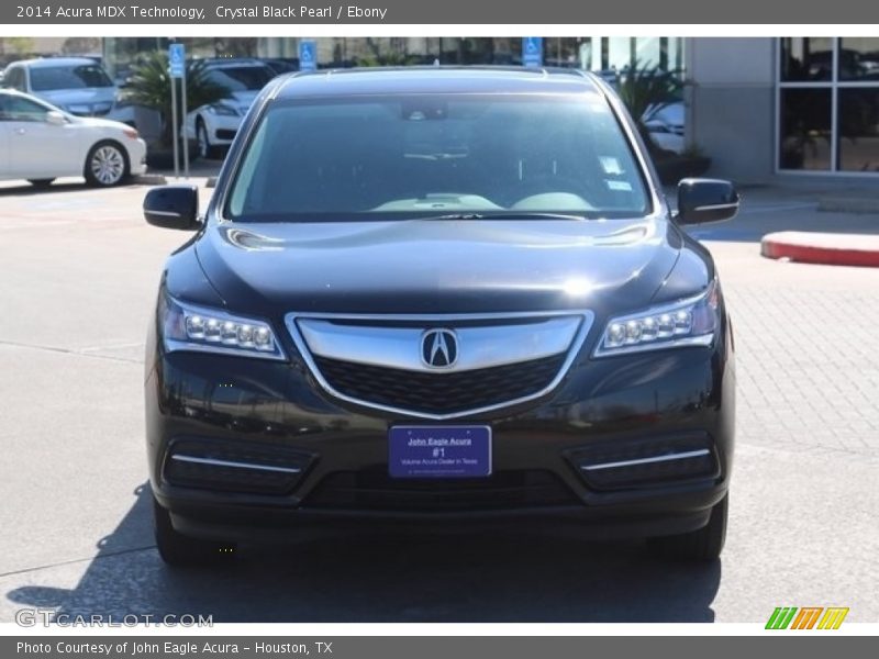 Crystal Black Pearl / Ebony 2014 Acura MDX Technology