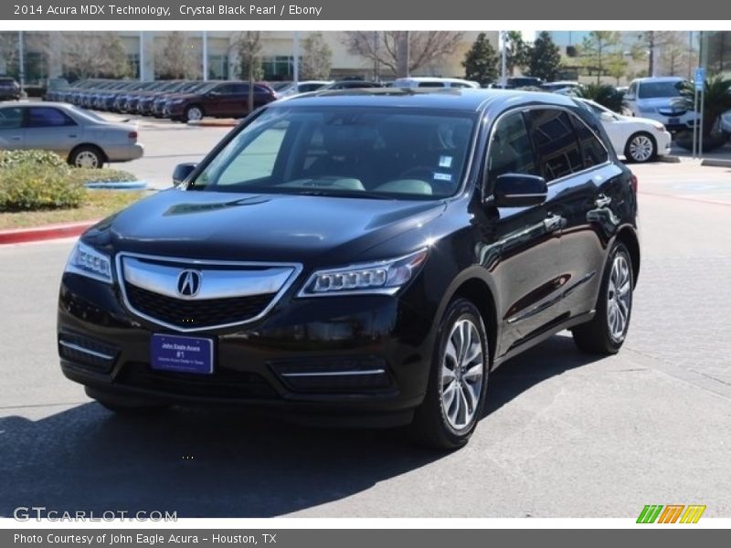 Crystal Black Pearl / Ebony 2014 Acura MDX Technology