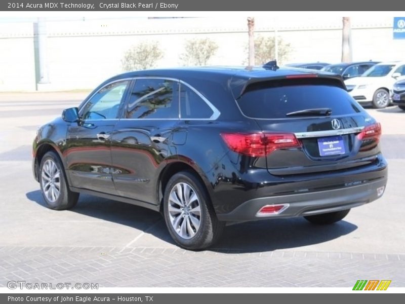 Crystal Black Pearl / Ebony 2014 Acura MDX Technology