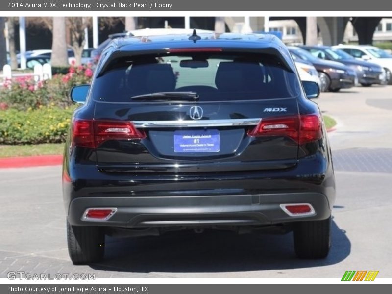 Crystal Black Pearl / Ebony 2014 Acura MDX Technology