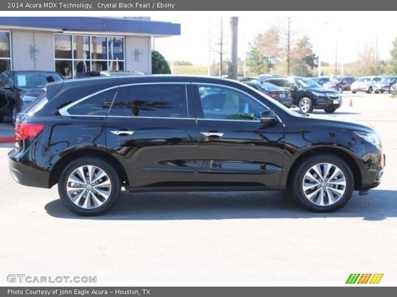 Crystal Black Pearl / Ebony 2014 Acura MDX Technology