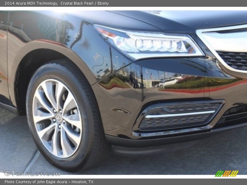 Crystal Black Pearl / Ebony 2014 Acura MDX Technology