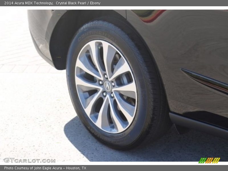 Crystal Black Pearl / Ebony 2014 Acura MDX Technology