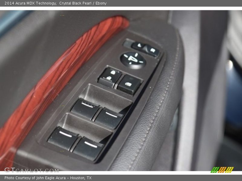 Crystal Black Pearl / Ebony 2014 Acura MDX Technology