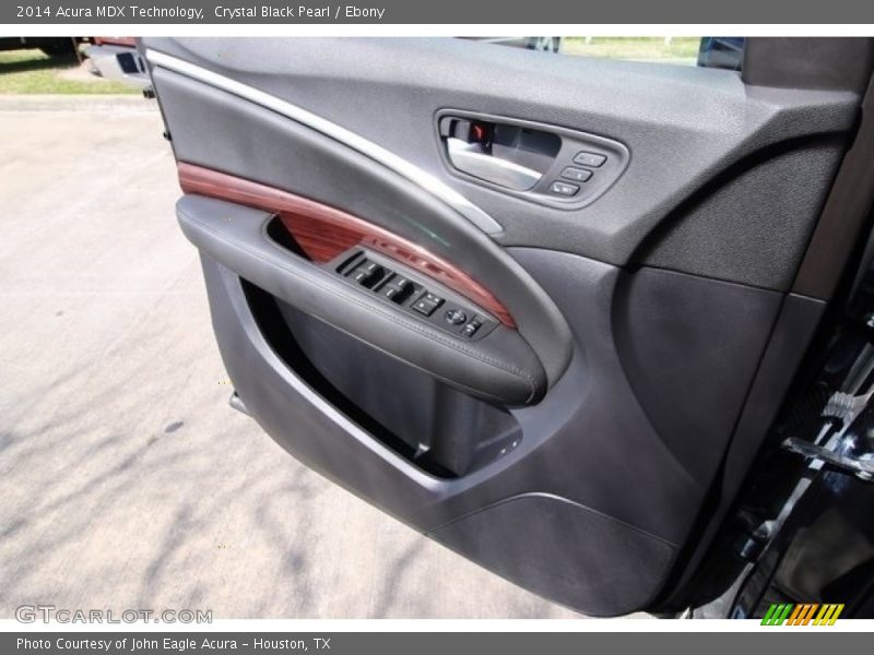 Crystal Black Pearl / Ebony 2014 Acura MDX Technology