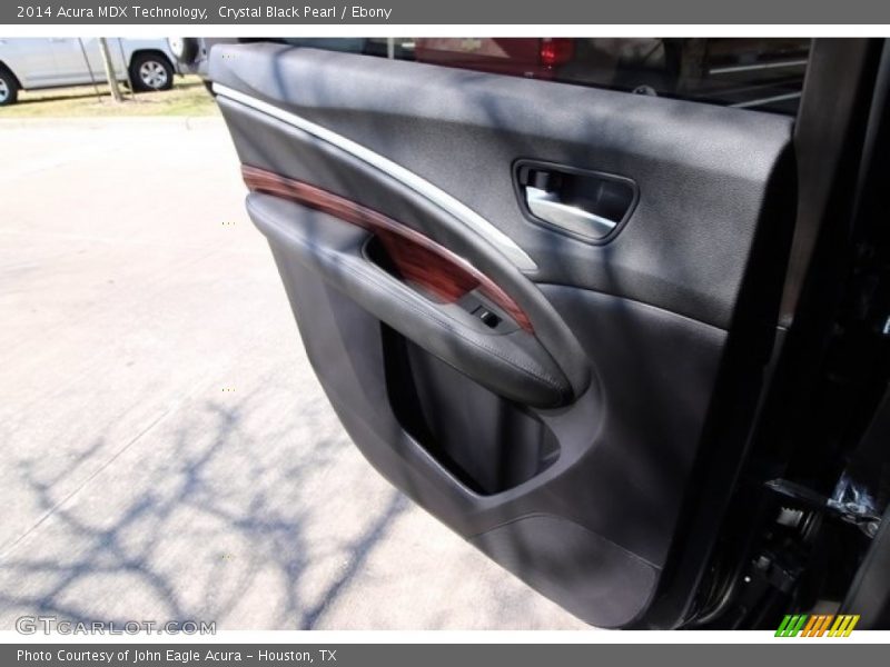 Crystal Black Pearl / Ebony 2014 Acura MDX Technology
