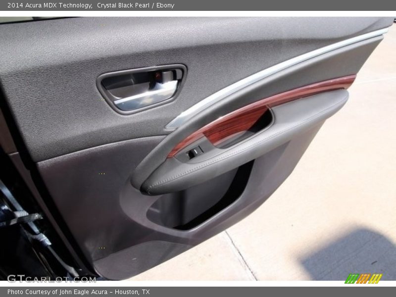Crystal Black Pearl / Ebony 2014 Acura MDX Technology