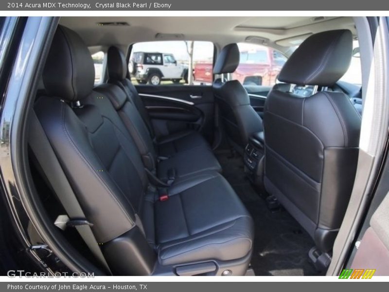 Crystal Black Pearl / Ebony 2014 Acura MDX Technology
