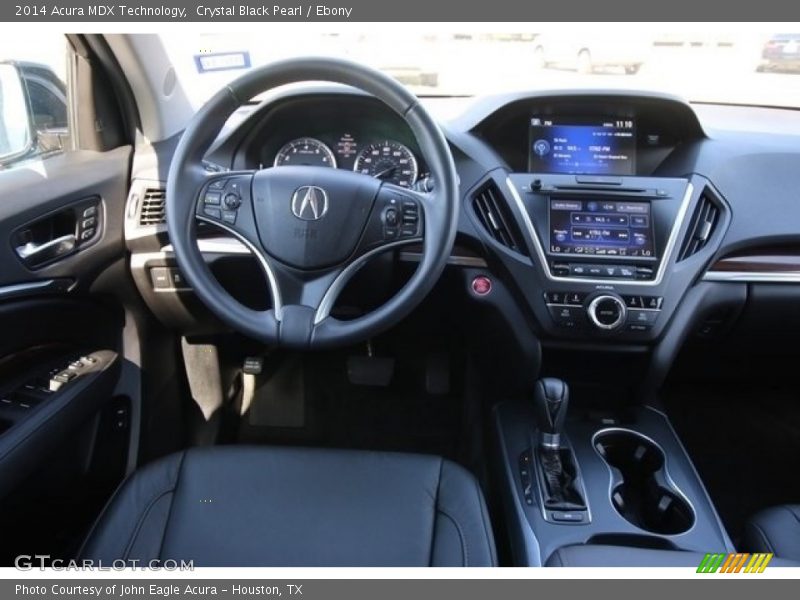 Crystal Black Pearl / Ebony 2014 Acura MDX Technology