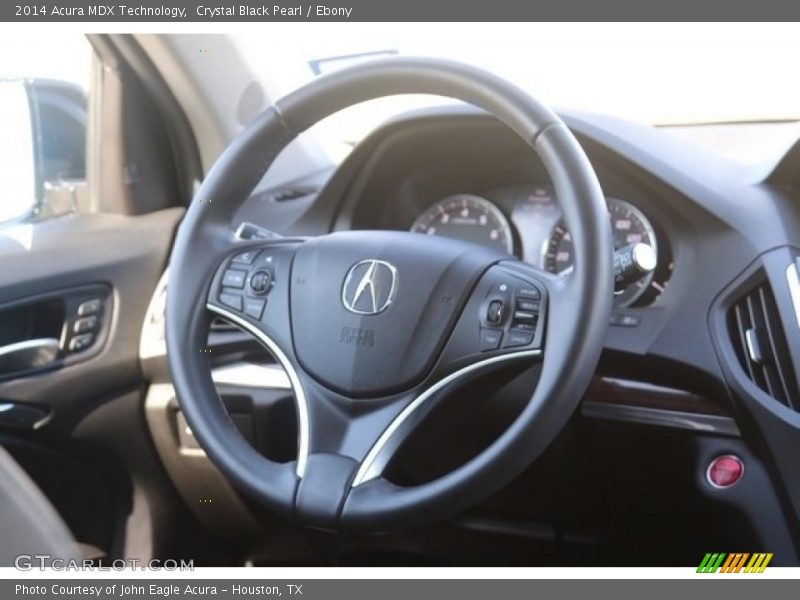 Crystal Black Pearl / Ebony 2014 Acura MDX Technology