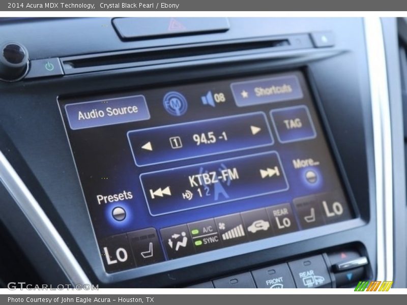 Crystal Black Pearl / Ebony 2014 Acura MDX Technology