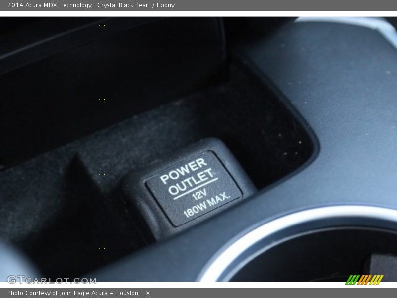 Crystal Black Pearl / Ebony 2014 Acura MDX Technology