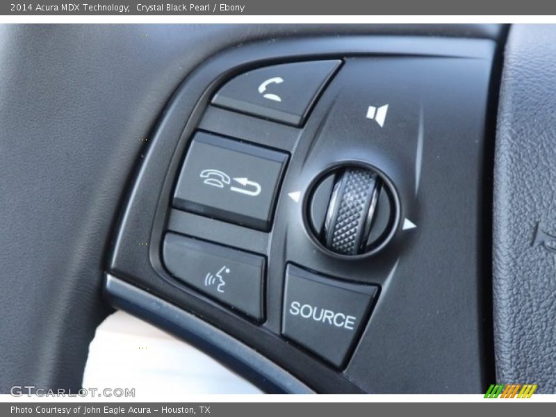 Crystal Black Pearl / Ebony 2014 Acura MDX Technology