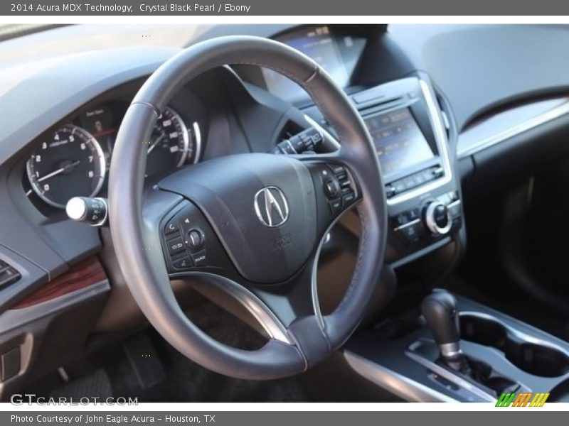 Crystal Black Pearl / Ebony 2014 Acura MDX Technology