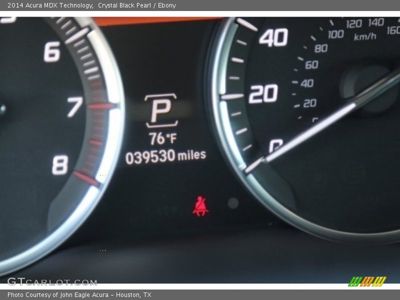 Crystal Black Pearl / Ebony 2014 Acura MDX Technology