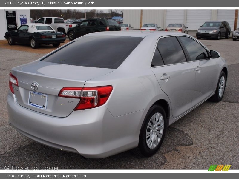 Classic Silver Metallic / Ash 2013 Toyota Camry LE
