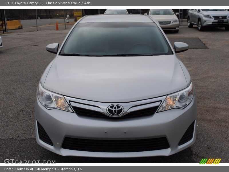 Classic Silver Metallic / Ash 2013 Toyota Camry LE