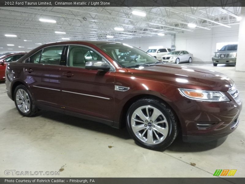 Cinnamon Metallic / Light Stone 2012 Ford Taurus Limited