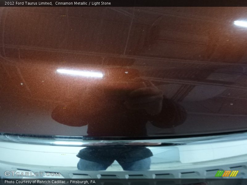 Cinnamon Metallic / Light Stone 2012 Ford Taurus Limited