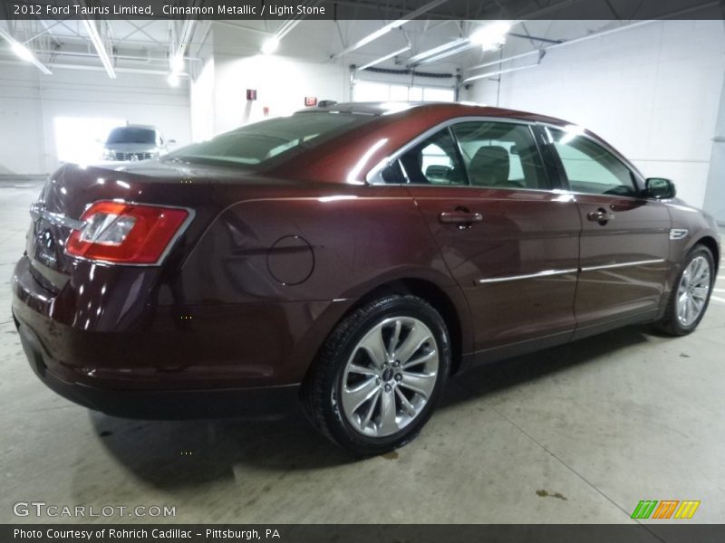 Cinnamon Metallic / Light Stone 2012 Ford Taurus Limited
