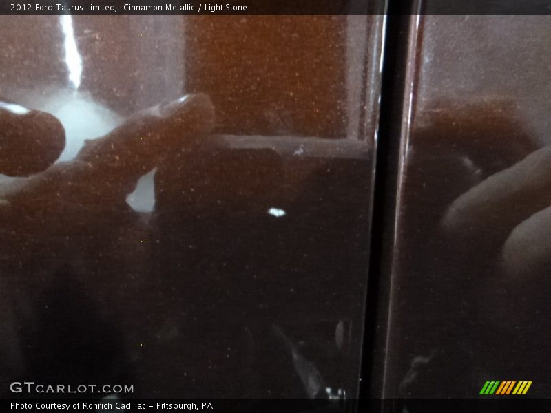Cinnamon Metallic / Light Stone 2012 Ford Taurus Limited