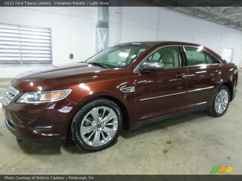 Cinnamon Metallic / Light Stone 2012 Ford Taurus Limited