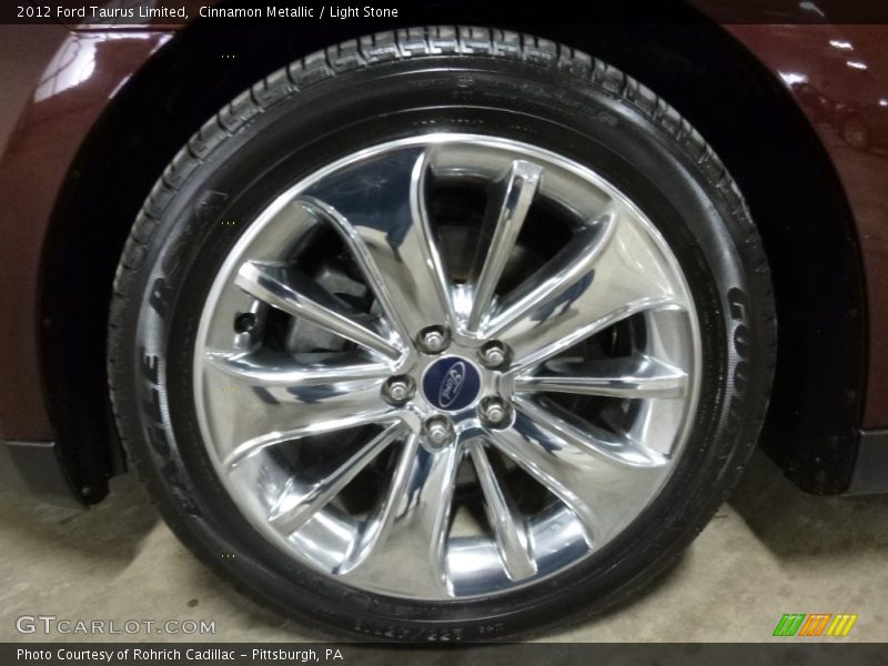 Cinnamon Metallic / Light Stone 2012 Ford Taurus Limited
