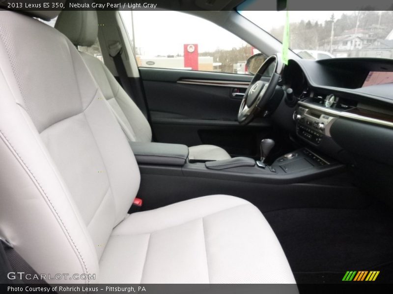 Nebula Gray Pearl / Light Gray 2013 Lexus ES 350
