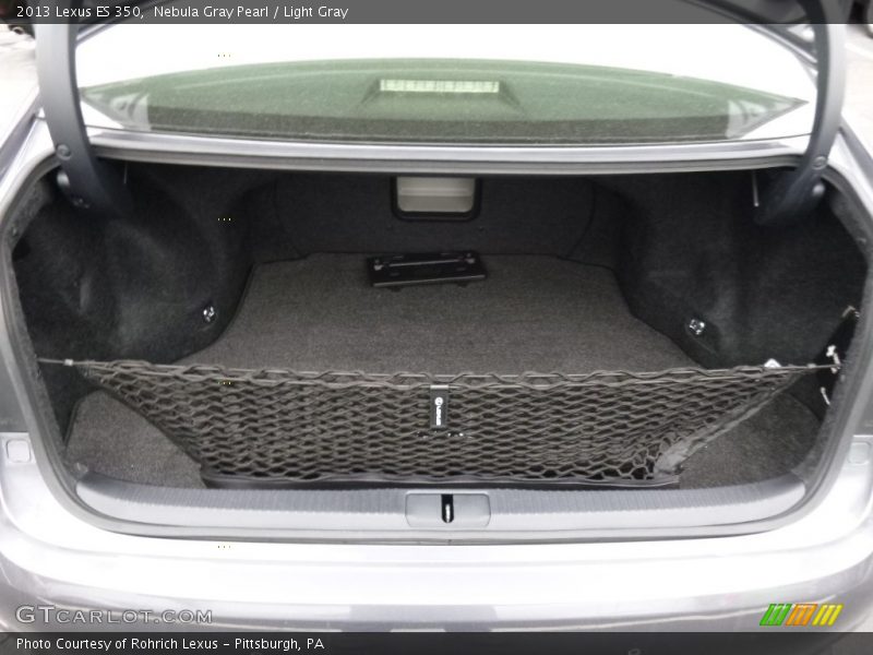 Nebula Gray Pearl / Light Gray 2013 Lexus ES 350