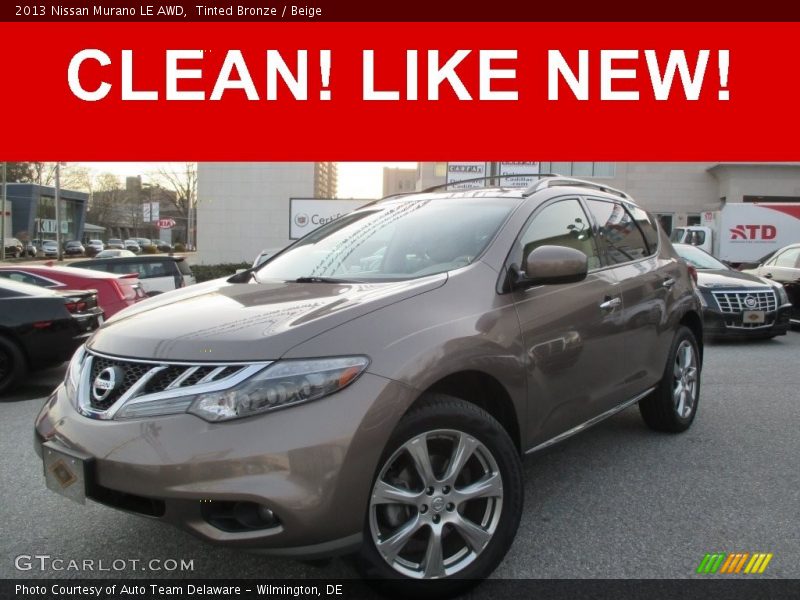 Tinted Bronze / Beige 2013 Nissan Murano LE AWD