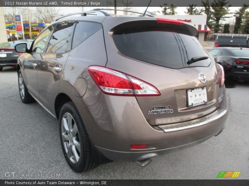 Tinted Bronze / Beige 2013 Nissan Murano LE AWD