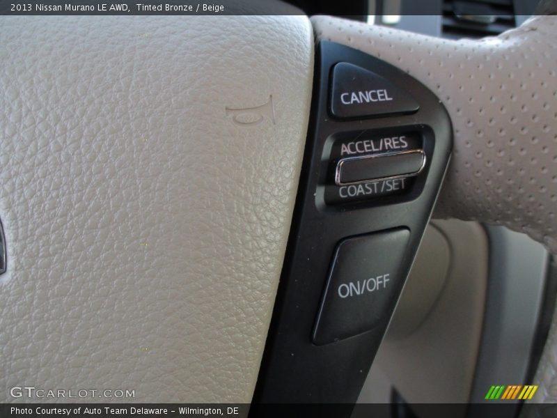 Tinted Bronze / Beige 2013 Nissan Murano LE AWD