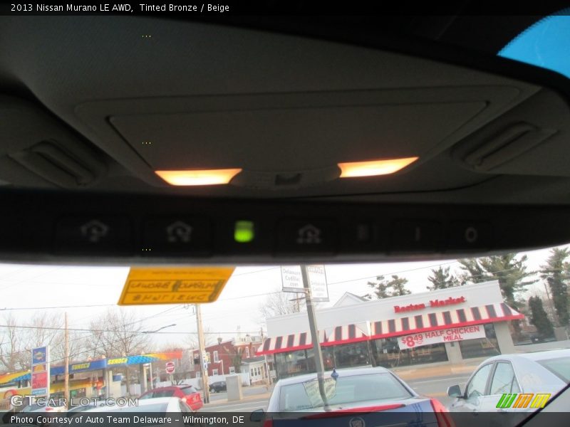 Tinted Bronze / Beige 2013 Nissan Murano LE AWD