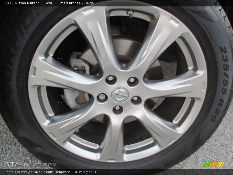Tinted Bronze / Beige 2013 Nissan Murano LE AWD