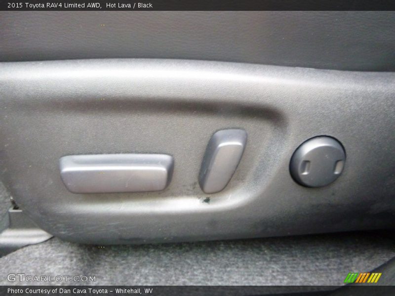 Hot Lava / Black 2015 Toyota RAV4 Limited AWD