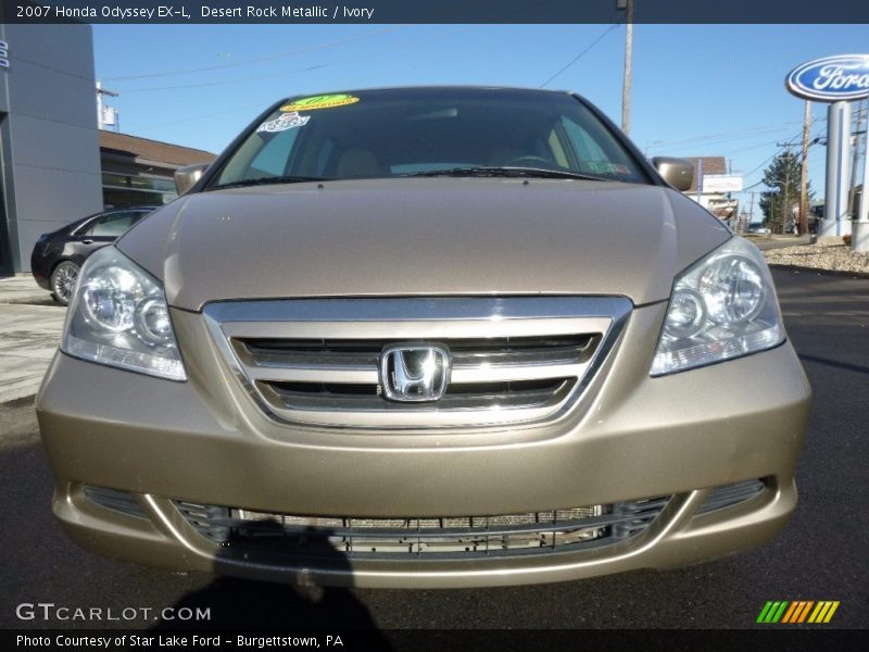 Desert Rock Metallic / Ivory 2007 Honda Odyssey EX-L