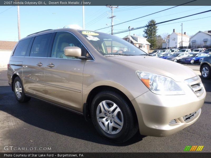 Desert Rock Metallic / Ivory 2007 Honda Odyssey EX-L