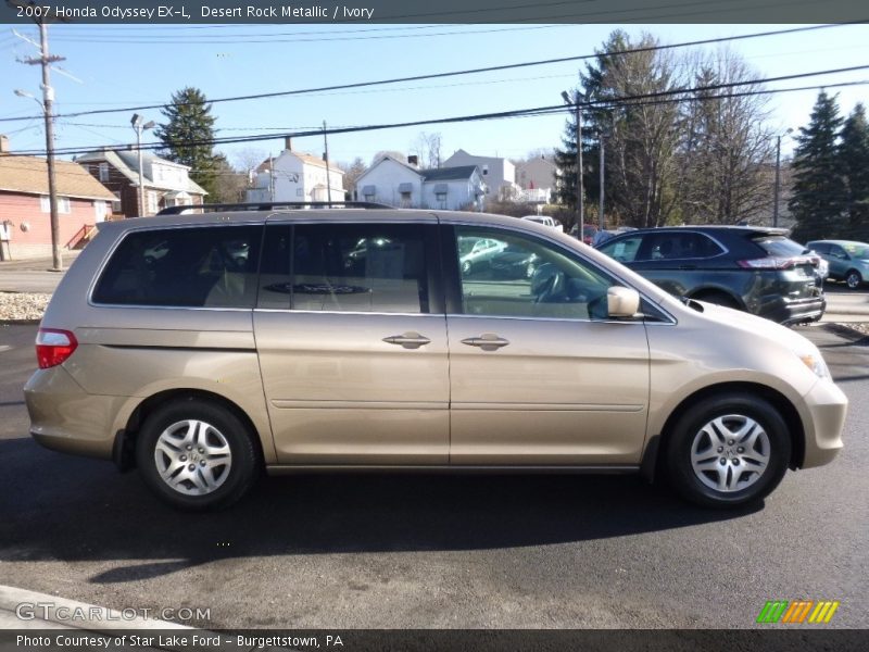 Desert Rock Metallic / Ivory 2007 Honda Odyssey EX-L