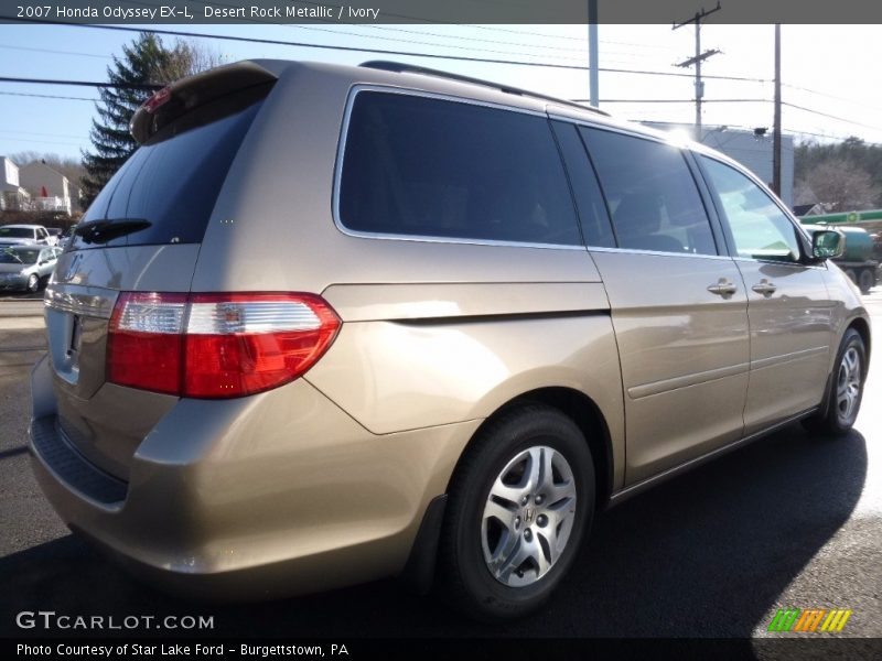 Desert Rock Metallic / Ivory 2007 Honda Odyssey EX-L