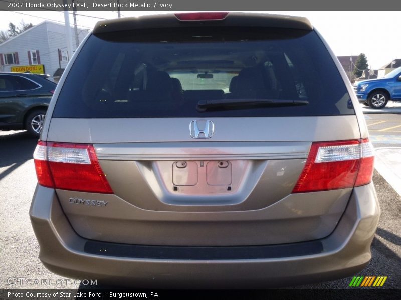 Desert Rock Metallic / Ivory 2007 Honda Odyssey EX-L