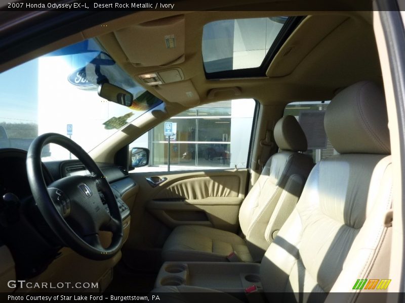 Desert Rock Metallic / Ivory 2007 Honda Odyssey EX-L