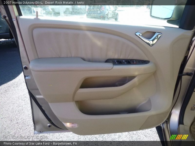 Desert Rock Metallic / Ivory 2007 Honda Odyssey EX-L