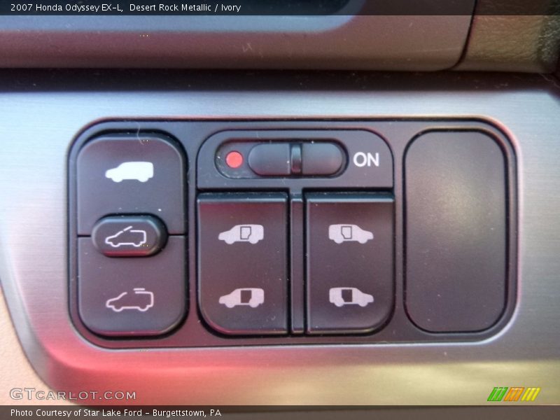 Desert Rock Metallic / Ivory 2007 Honda Odyssey EX-L