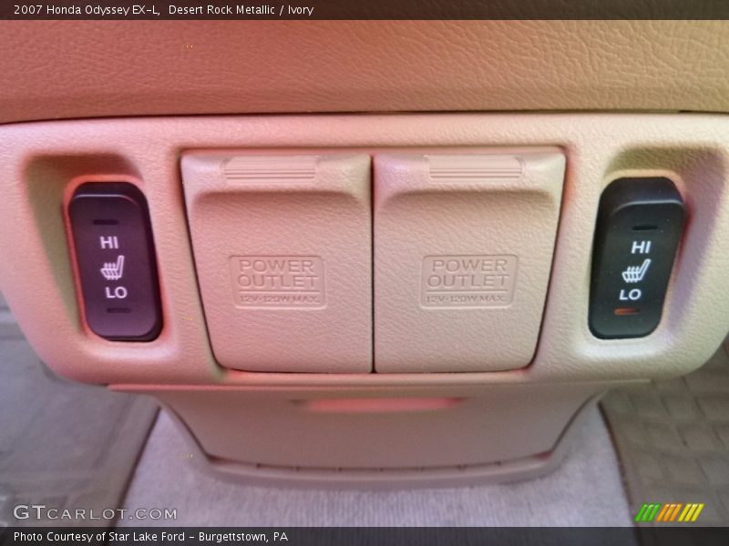 Desert Rock Metallic / Ivory 2007 Honda Odyssey EX-L