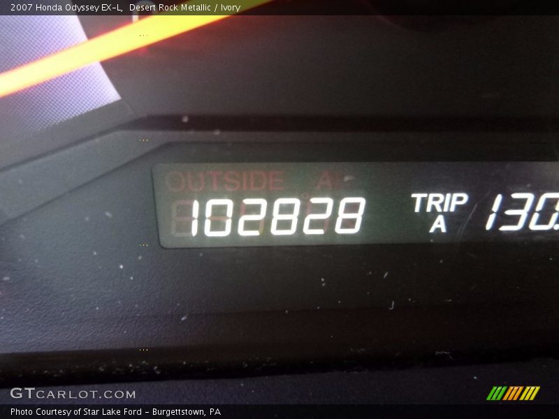 Desert Rock Metallic / Ivory 2007 Honda Odyssey EX-L