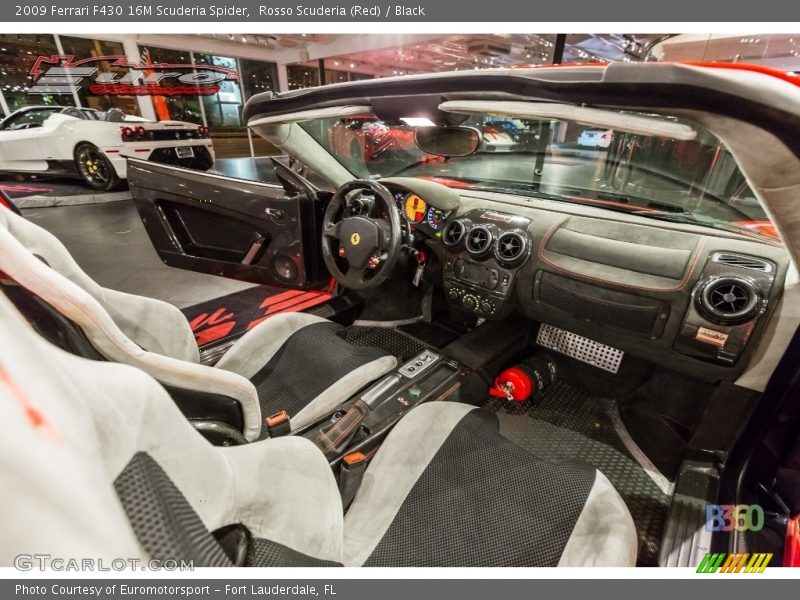 Rosso Scuderia (Red) / Black 2009 Ferrari F430 16M Scuderia Spider