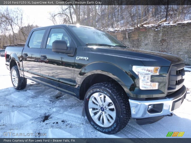  2016 F150 XL SuperCrew 4x4 Green Gem